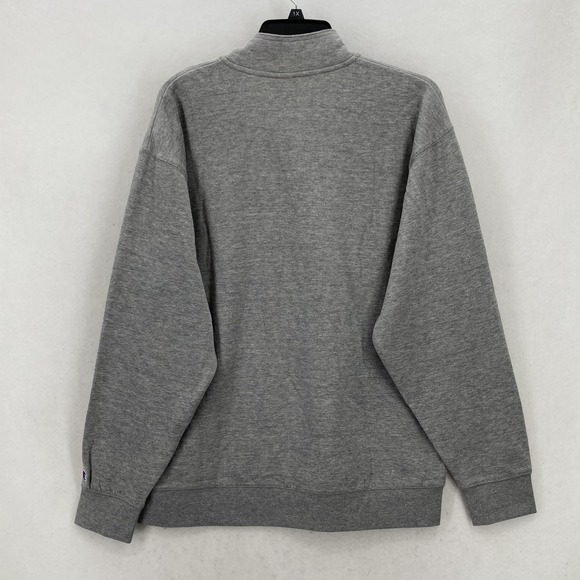 Indiana Hoosiers Shirt Mens XL Gray NCAA Basketball Henley Button Up Champion - Picture 13 of 14